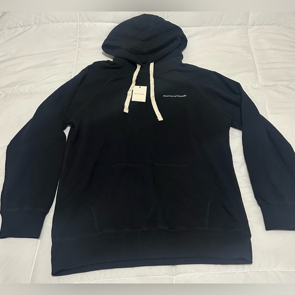 Province Of Canada Tops - New With Tags Unisex Province of Canada French Terry Hoodie in Black Sz 2XL